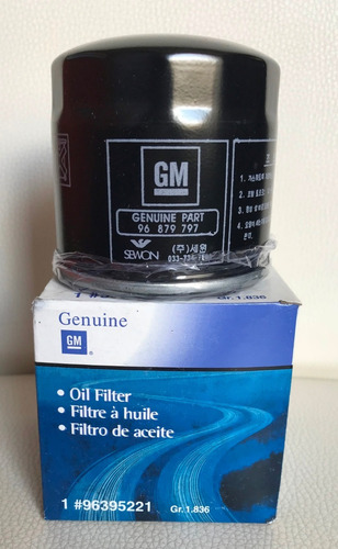 Filtro Aceite Gm Chevrolet Aveo / Corsa / Optra/ (2 Uds)