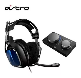 Audifono C/mic Astro A40tr For Ps4/pc + Mixamp Pro Tr Black