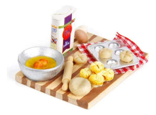 - 8:12 Colorida Comida En Miniatura Para La Cocina De Una Ca