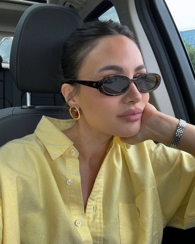 Le Specs Outta Love - Lentes De Sol Para Mujer Color Habana