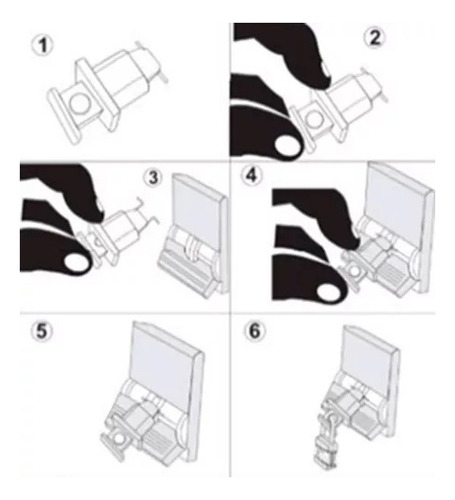 Bloqueador Eléctrico Mini Servus Pin-out Standard 66843