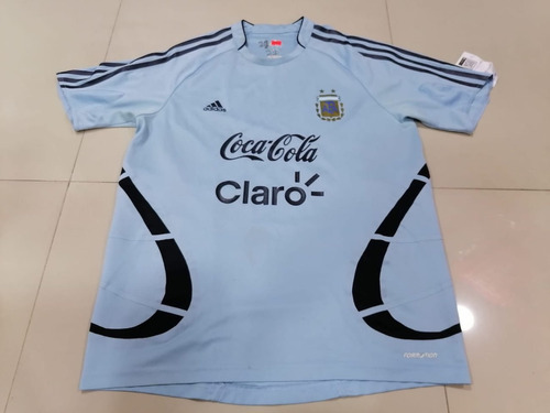 Seleccion Argentina Camiseta De Practica Usada Jugador Celes