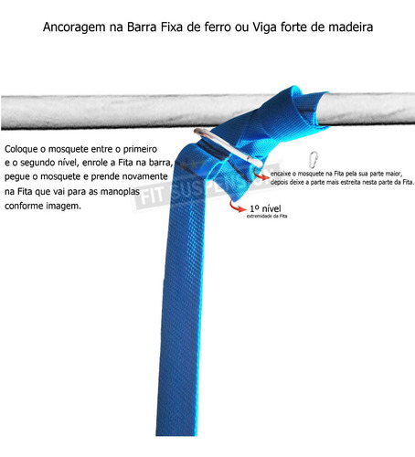 Fita De Suspensão Trx Treinamento Funcional Academia Em Casa