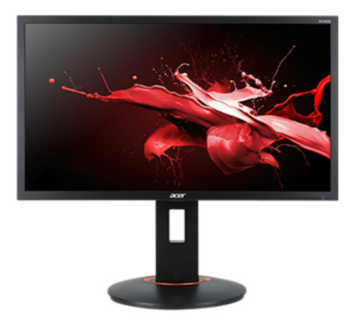 Monitor gamer Acer XF240Q Sbiipr LCD 23.6" negro 100V/240V