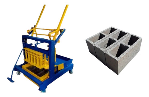 Projeto De Máquina Para Fazer Blocos De Concreto