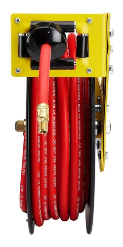 Carrete De Manguera De Aire Retráctil De 3/8 PuLG. X 50 Pies