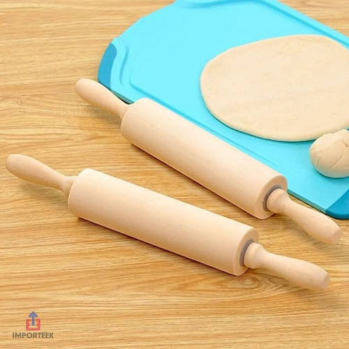 Rodillo Madera Cocina Reposteria Masa Fondant Pizza Galletas