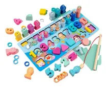 Comprar Juego Madera Didáctico Montessori Educativo Niños Tablero