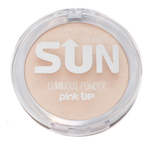 Pink Up Iluminador En Polvo Compact, Alta Pingmentación Glow
