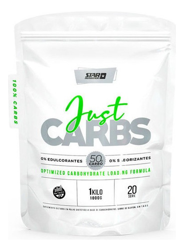 Just Carbs Star Nutrition Sin Tacc X 1 Kg