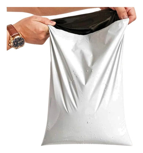 100 Bolsas De Embalaje Courier Autoadhesivas 60x80 Cm Grande