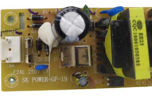 Placa Fonte Cm-550 Caixa Amplificada Para Mondial Cm550