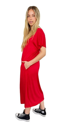 Vestido Basic Rojo