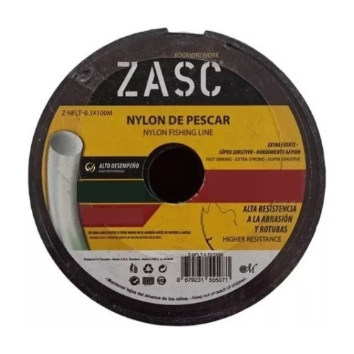 Nylon De Pescar Transparente0.4x100m