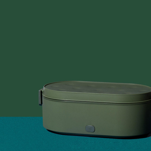 Calentador De Alimentos A Prueba De Fugas, Fiambrera Verde