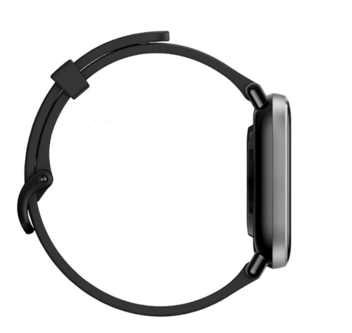 Imagen 3 de 3 de Smartwatch Amazfit Fashion GTS 2 Mini 1.55" caja de aleación de aluminio, malla midnight black de silicona A2018