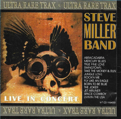 Steve Miller Band Album Live In Concert In Usa 1990 Cd