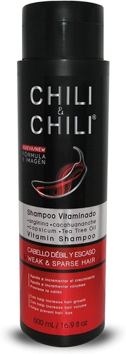  Chili. Shampoo Cabello Débil Y Escaso