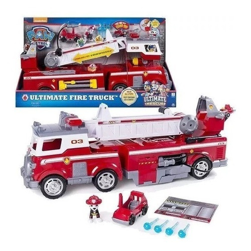 Camion De Bomberos - Paw Patrol Marshall - Ultimate Fire