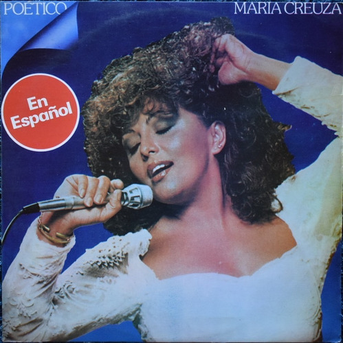 Maria Creuza  Poético En Español Lp Vinilo Acetato