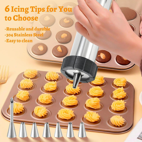 Churro Maker Machine Kit De 20pcs -tartas Postres Diy Maker