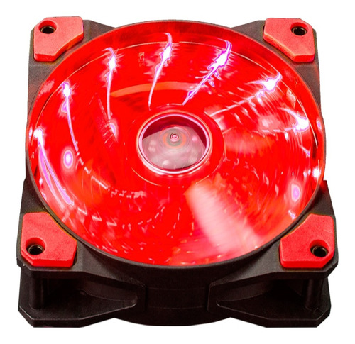 Fan Marvo scorpion Fn-10 -20mm Iluminacion 15 Leds Rojos