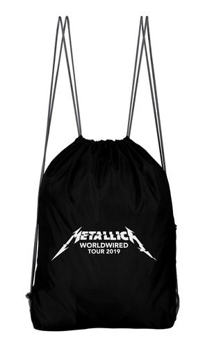 Bolso Deportivo Metallica Tour 2019 (d1647 Boleto.store)