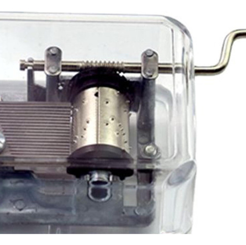 2025 Caja De Música Con Manivela Manual, Mecanismo Musical