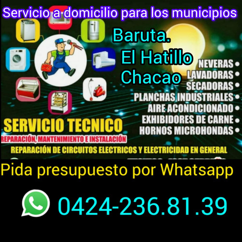 Servicio Técnico | Reparación | Microondas | Neveras | Lavad