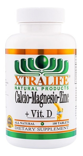 Calcio, Magnesio, Zinc + Vit.d - 100 Tabletas (autorizado)