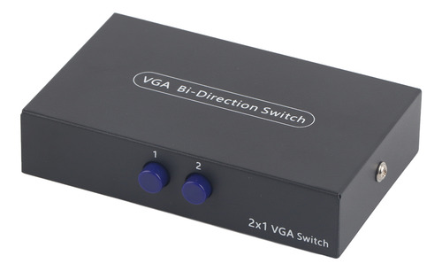 2 En 1 Salida Vga Switcher Splitter Sincronización De Datos