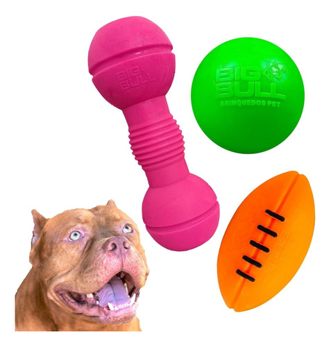 Combo Brinquedos Mordedores Para Pet Shop Cachorros Grandes