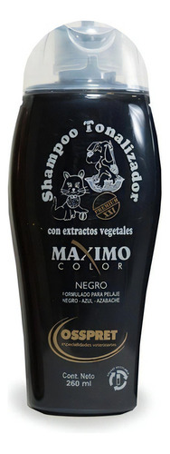 Shampoo Tonalizador Negro Osspret 250 Cc