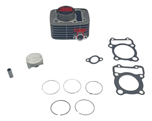 Kit Cilindro Kawasaki Klx150 (58mm)