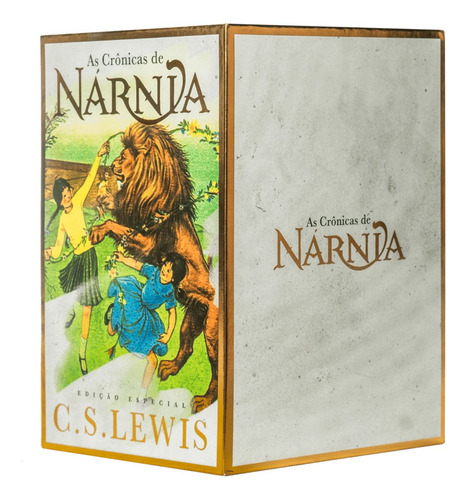 Box 7 Livros As Crônicas De Nárnia | Capa Dura | Edição De Luxo