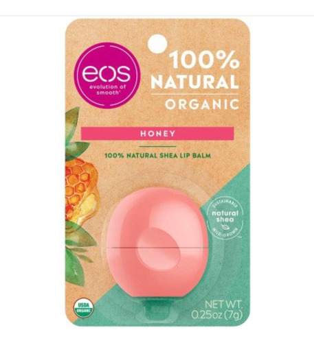 Eos Bálsamo Labial Miel Lip Balm Honey