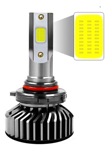 Faros De Coches Luz Led 6500k F2 Cob H1 H3 H7 H11 H4 9005