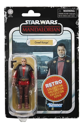 Star Wars Retro Collection The Mandalorian Greef Karga 