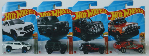 Hot Wheels 20 T Tacoma Land R Defend Ford Bronco 73 Jeep J10