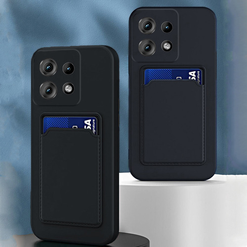 A Funda Para Moto Thinkphone 25 5g Lujo Tarjeta Paquete+mica