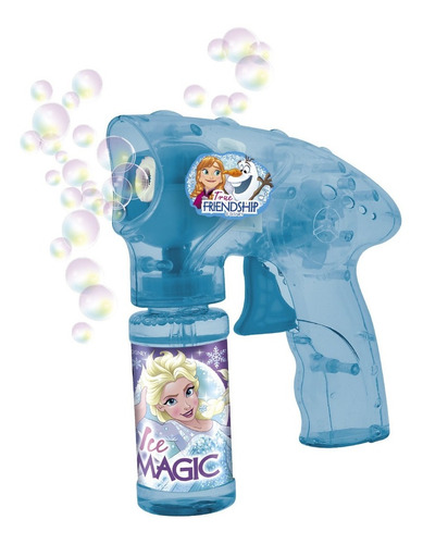 Disney Frozen Magic Bubbles Burbujero Luz Maquina Burbujas