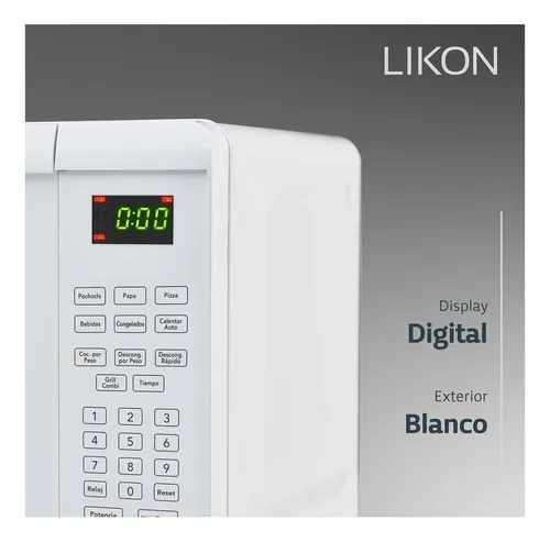 Microondas 23lts Likon Li23g-s20 Digital
