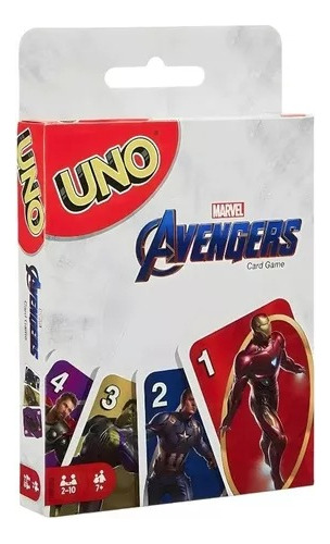 Juego De Cartas Uno Avengers Nuevo