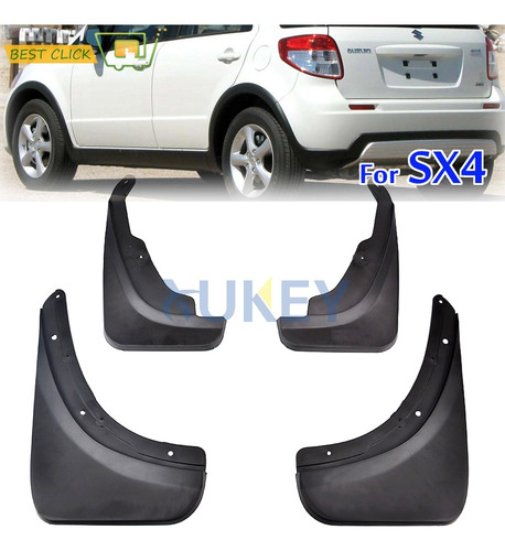 Juego De Guardabarros Para Coche Suzuki Sx4 2007-2013