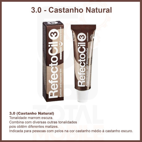 Imagem 4 de 8 de Tinta Refectocil 3.0 + 3.1 Tintura Pintar Sobrancelha Cilios
