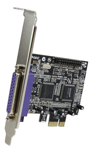 / Pci-e Tarjeta De Adaptador Paralelo Startech.com 2 Puertos