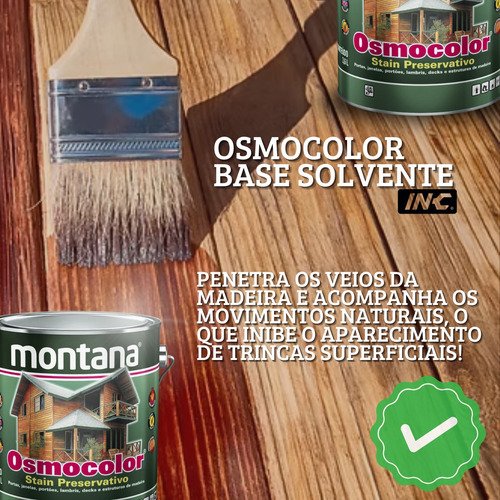 Ver-niz Stain Osmocolor Solvente Transparente 1 8 L Montana