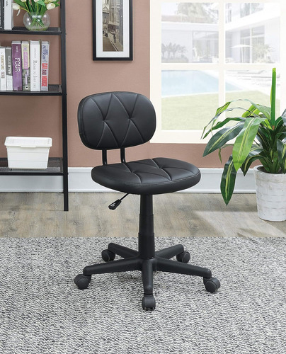 Kld-gps-zll-ljj-201 Home Office Desk Chair, Black