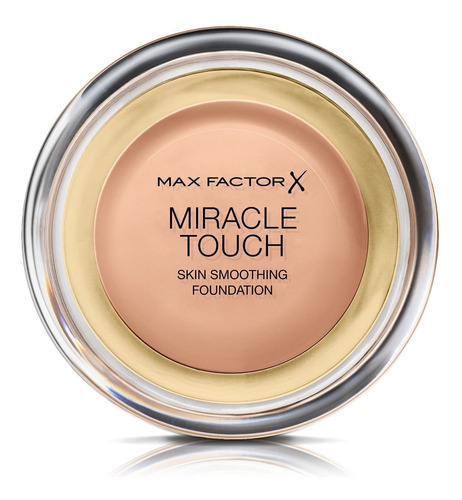 Base de maquillaje en líquida / cremosa Max Factor Miracle Touch tono 070 - natural - 11.8mL