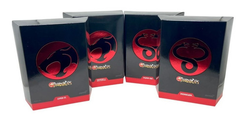Set Thundercats Wave 3 Pummra, Mandrilio, Snowman Y Lynxo